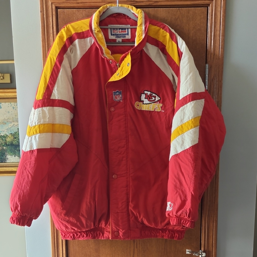 Vintage Starter Pro Line Kansas City Chiefs NFL Jacket